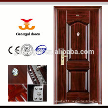 ISO 9001 security steel front house door designs